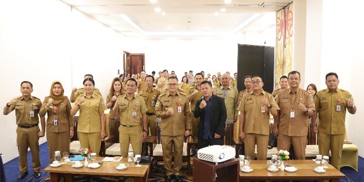 FOTO: MATAKALTENG - Rakernis Program dan kegiatan Dinas PMD se-Kalteng 2024.