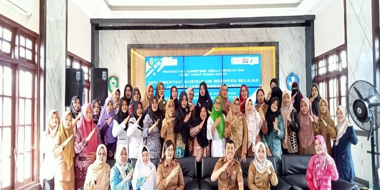 FOTO: DIAN/MATA KALTENG - Diklat implementasi kurikulum merdeka, 27 Februari 2024.