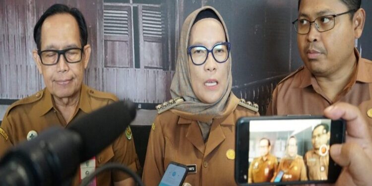 FOTO: MATAKALTENG - Pj Wali Kota Palangka Raya, Hera Nugrahayu.