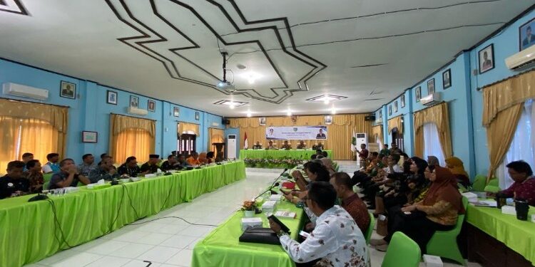 FOTO: AKH/MATAKALTENG - Forum Gabungan Perangkat Daerah dalam proses penyusunan rencana kerja pemerintah daerah (RKPD) di Aula Kantor Bappeda.