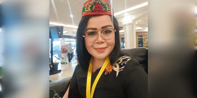 FOTO: MATAKALTENG - Lurah Langkai, Sri Wanti.
