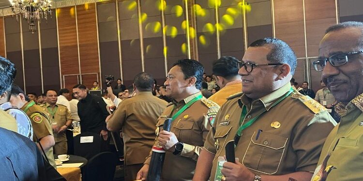 FOTO: MATAKALTENG - Wagub Kalteng Edy Pratowo menghadiri Rakor Pengamanan Pasokan dan Harga Pangan Jelang Puasa dan Idul Fitri di Hotel Indonesia Kempinski, Jakarta, Senin (4/3/2024).