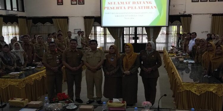 FOTO: DEVIANA/MATAKALTENG - Pelatihan SDM PUG, Selasa 5 Maret 2024.