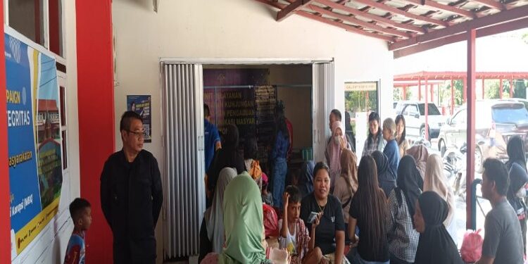 FOTO: IST/MATAKALTENG - Suasana kunjungan ke Lapas Kelas II B Sampit.