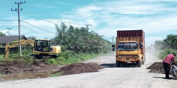 FOTO: IST/MATAKALTENG - Kondisi pemeliharaan jalan Lingkar Selatan.