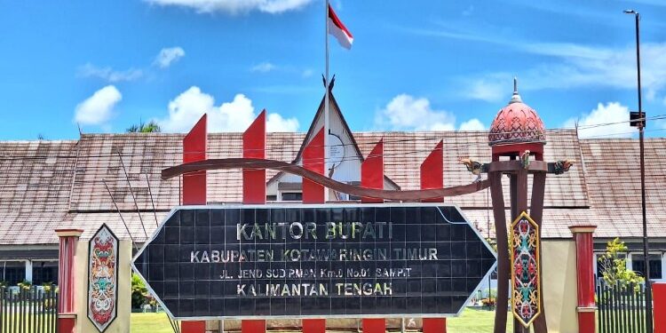 FOTO: DIAN/MATA KALTENG - Kantor Bupati Kotim.