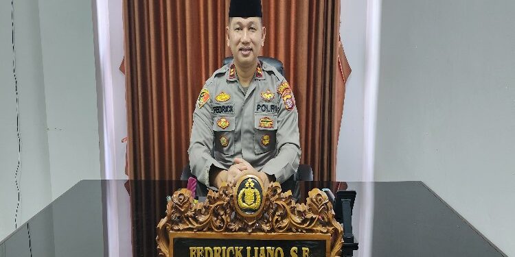 FOTO: AGUS/MATA KALTENG - Kapolsek Baamang, IPTU Fedrick Liano.