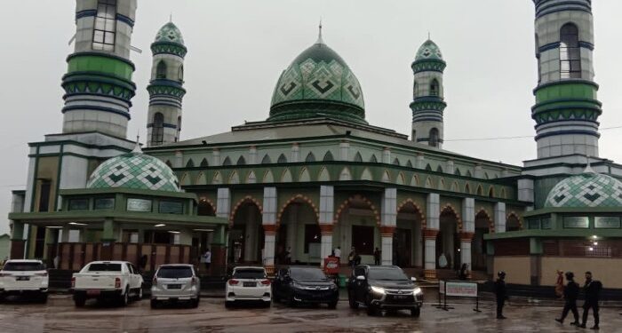 FOTO: IST/MATA KALTENG - Masjid Islamic Center di Jalan Jenderal Sudirman KM 3, Sampit, Kotim.