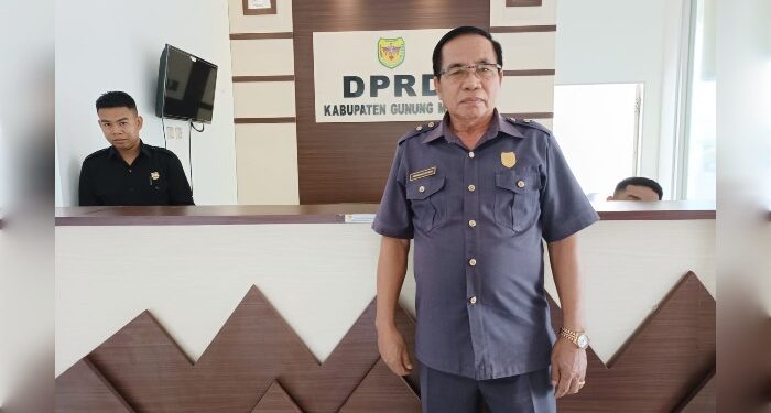 FOTO: MATAKALTENG - Ketua DPRD Kabupaten Gumas, Akerman Sahidar.