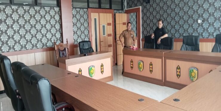 Salah satu ruangan yang ada diGedung baru DPRD kota Palangkaraya