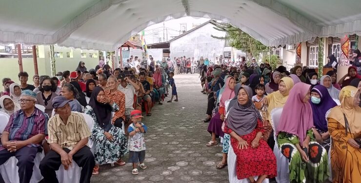 FOTO : IST/MATAKALTENG - Kegiatan Pengendalian Inflasi Daerah dan Pasar Murah Berbagi Berkah hingga di beberapa kecamatan di Kabupaten Kotawaringin Timur.
