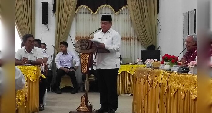 FOTO: DOK DEVIANA/MATAKALTENG - Bupati Kotim Halikinnor saat menghadiri kegiatan, belum lama ini.