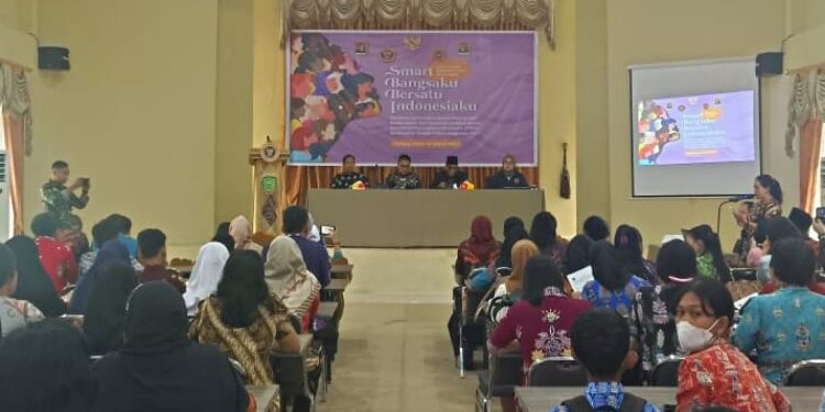 FOTO: AND/MATAKALTENG - kegiatan Smart Bangsaku Bersatu Indonesiaku bertempat di aula Dinas Kesehatan setempat, Kamis 21 Maret 2024.