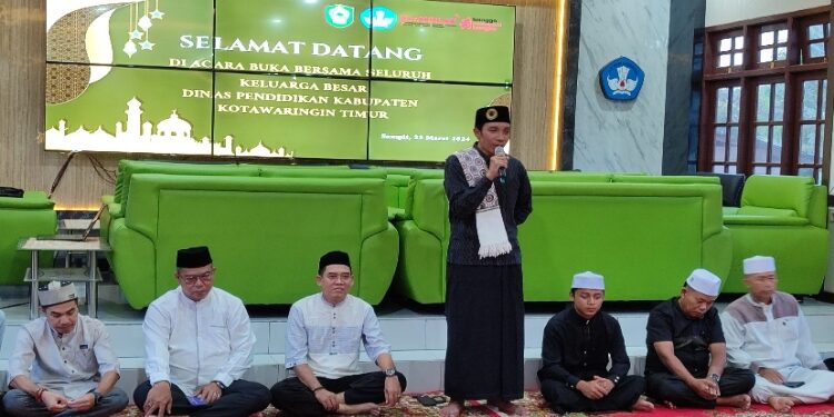 FOTO: DISDIK/MATA KALTENG - Buka puasa bersama keluarga besar Dinas Pendidikan Kotim, Sabtu 23 Maret 2024
kemarin.