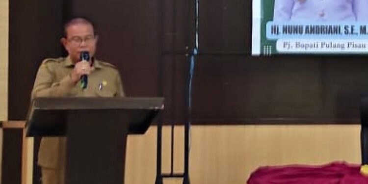 Asisten 1 Bidang Pemerintahan dan Kesra Setda Pulpis, Hayes Hendra.