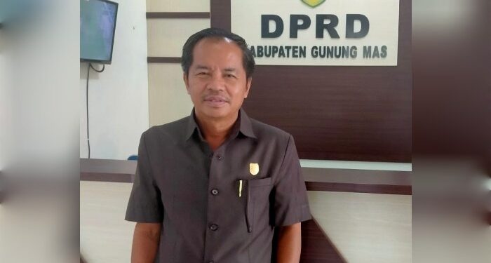 FOTO: MATAKALTENG - Anggota DPRD Kabupaten Gumas, Polie L Mihing.