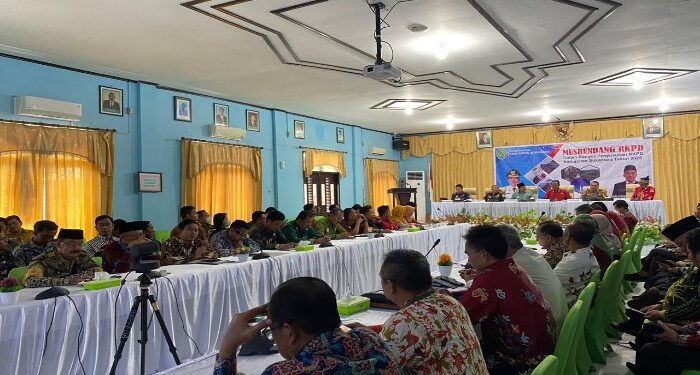 FOTO: AKH/MATAKALTENG - Kegiatan Musrenbang RKPD di Aula Kantor Bappeda Sukamara.