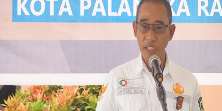 Kepala Dinas Perdagangan, Koperasi, UKM dan Perindustrian (DPKUKMP) Kota Palangka Raya Samsul Rizal.