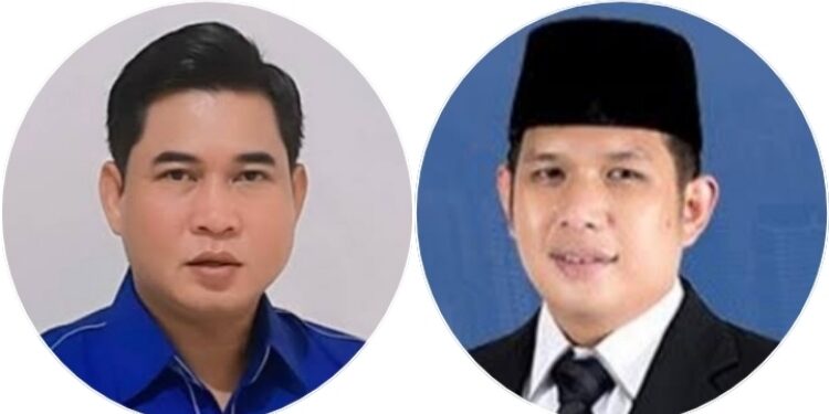 Foto Jhon Krisli (kiri) dan Foto M Rudini (kanan)
