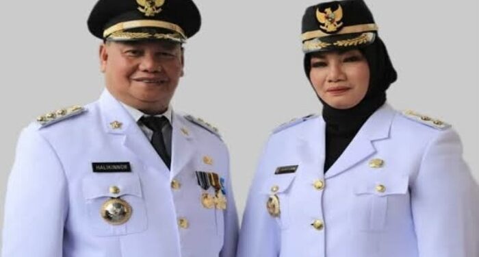 FOTO: MATAKALTENG - Bupati Halikinnor dan Wakil Bupati Kotim Irawati.