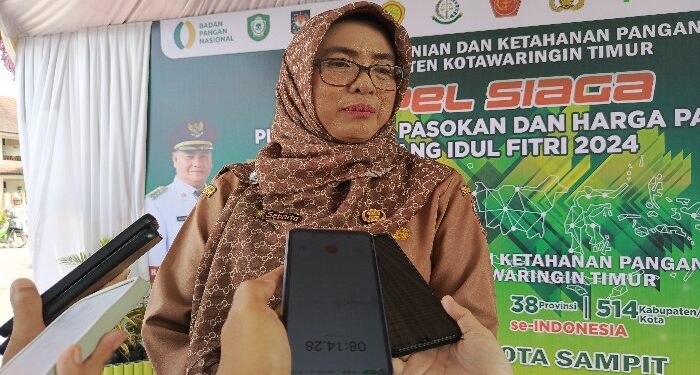 FOTO : MATAKALTENG - Kepala Dinas Pertanian dan Ketahanan Pangan Kotim, Sepnita.