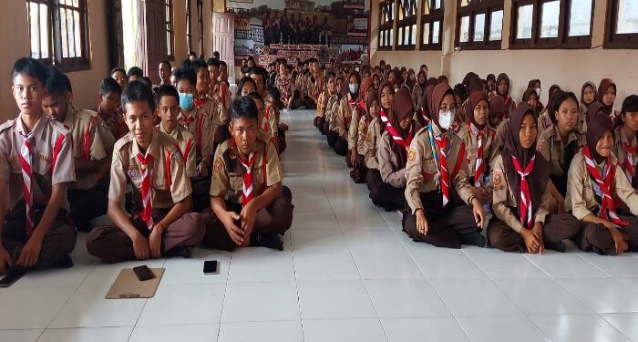 FOTO: DOK/MATA KALTENG - Penutupan Gladian Pemimpin Regu Kwarcab Kotim.