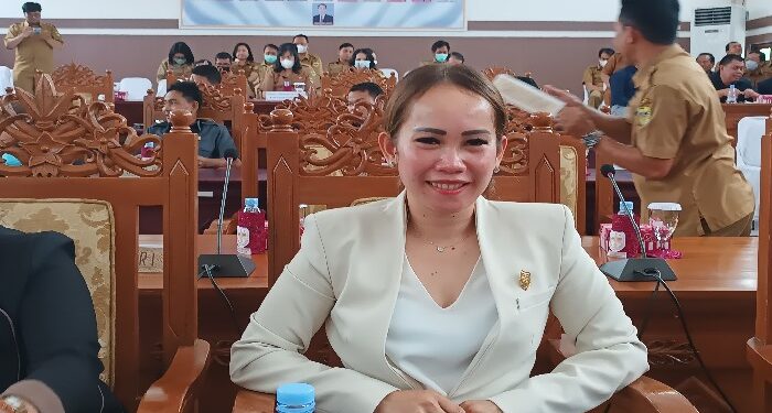 FOTO: MATAKALTENG - Anggota DPRD Kabupaten Gumas, Nomi Aprilia.