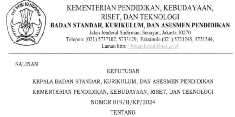 FOTO: IST/MATA KALTENG - Pedoman penyelenggaraan AN yang telah diterbitkan.