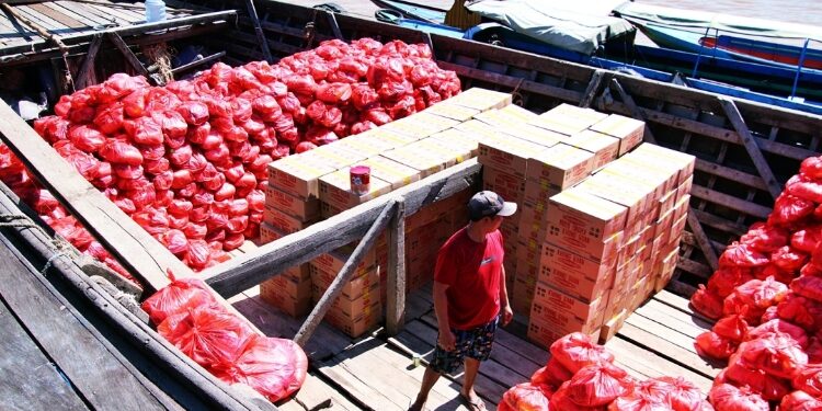 FOTO: IST/MATAKALTENG - Bantuan Sembako Gubernur untuk Masyarakat Terdampak banjir.