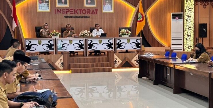 FOTO : IST/MATA KALTENG - Workshop Penguatan Peran APIP dalam Implementasi Akuntabilitas Kinerja Instansi Pemerintah (AKIP) di Lingkungan Provinsi Kalimantan Tengah.