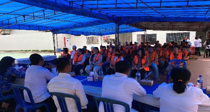 FOTO: IST/MATAKALTENG - Kegiatan penyuluhan kesehatan oleh Dinkes Kotim terhadap WBP Lapas Sampit.