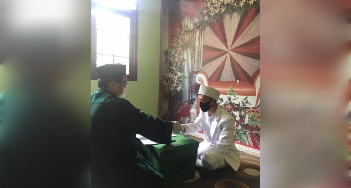 FOTO: DOK/MATA KALTENG - Akad nikah yang diselenggarakan di KUA Baamang beberapa waktu lalu.
