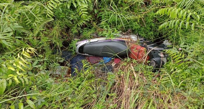 FOTO: IST/MATAKALTENG - Mayat pria tanpa identitas ditemukan di KM 13, Kelurahan Pasir Putih, Kecamatan MB Ketapang.