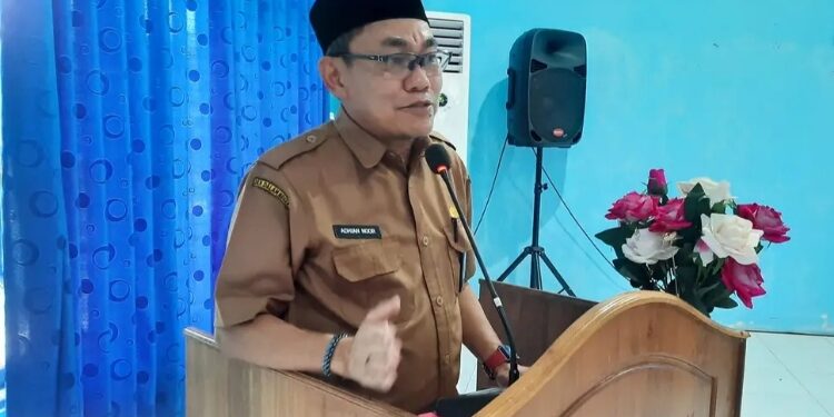 Asisten Perekonomian dan Pembangunan Setda Seruyan, Adhian Noor.
