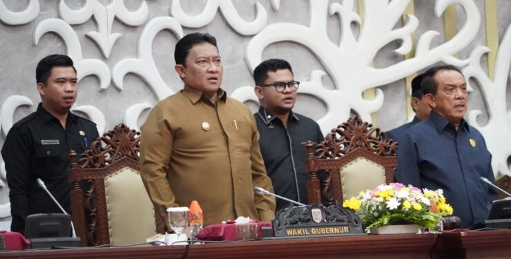 FOTO : IST/MATAKALTENG - Rapat Paripurna (Rapur) Ke-5 Masa Persidangan I (Pertama) Tahun Sidang 2024 DPRD Provinsi Kalimantan Tengah.