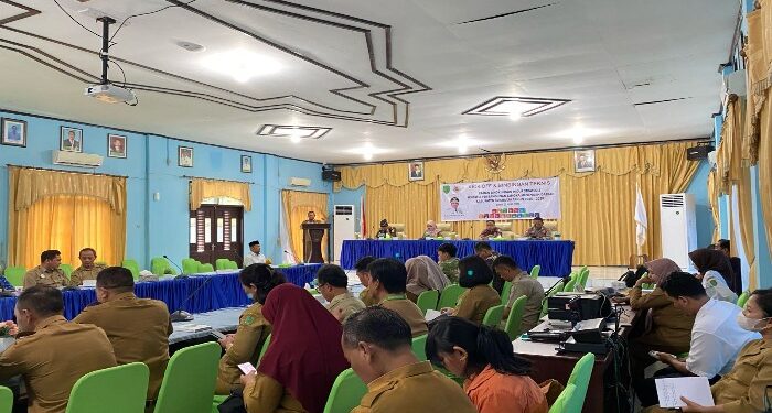 Foto : AKH/MATAKALTENG - Kick off dan bimbingan teknis Penyusunan Kajian Lingkungan Hidup Strategis (KLHS) Rencana Pembangunan Jangka Menengah Daerah (RPJMD) Kabupaten Sukamara tahun 2025-2029.