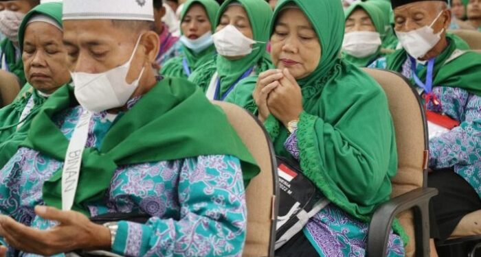 Foto: MATAKALTENG - Ilustrasi calon jamaah haji yang siap berangkat.