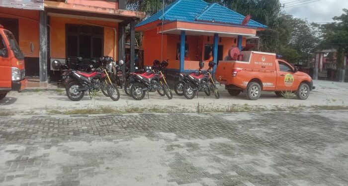 Foto: BPBD/MATA KALTENG - Sejumlah unit BPBD yang melakukan parade dalam rangka hari kesiapsiagaan bencana 2024.