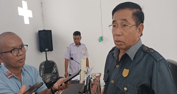 FOTO : MATAKALTENG - Ketua DPRD Kabupaten Gumas, Akerman Sahidar.
