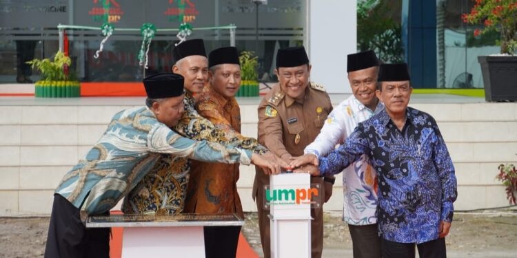FOTO: IST/MATAKALTENG - Peresmian Gedung Kampus II Universitas Muhammadiyah Palangka Raya.