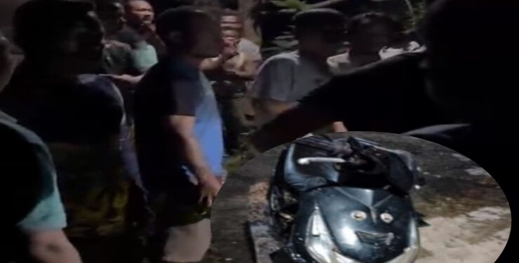 FOTO : IST/MATAKALTENG- motor pencuri gedung walet di Desa Pundu, Kecamatan Cempaga Hulu, Kotim.