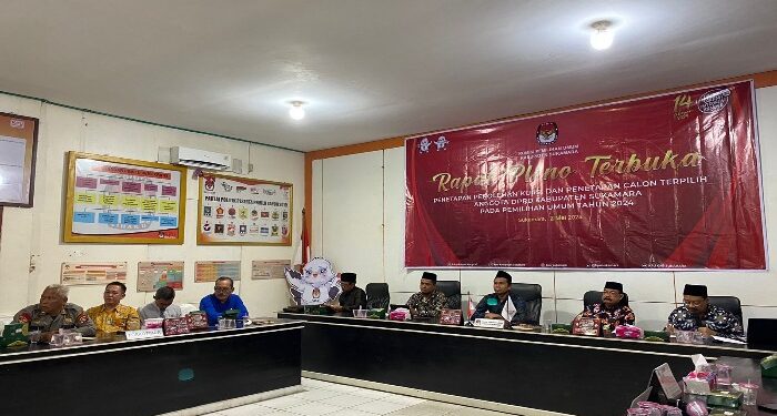 Foto : AKH/MATAKALTENG - Rapat Pleno Terbuka Penetapan Kursi dan Calon Terpilih Anggota DPRD Kabupaten Sukamara.
