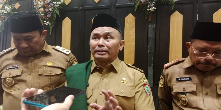 FOTO: IST/MATAKALTENG - Halal bi halal Pemprov Kalteng dan ekspose capaian pembangunan Kalteng periode 2016-2024 di Aula Jayang Tingang.