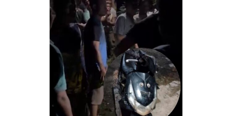 FOTO: IST/MATAKALTENG - Diduga motor milik para pencuri gedung walet di Desa Pundu, Kecamatan Cempaga Hulu, Kotim.