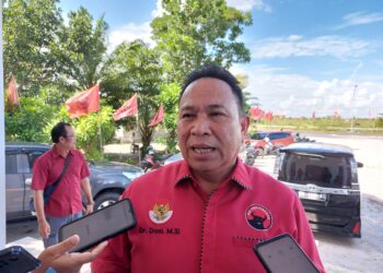 FOTO: RZL/MATAKALTENG - Ketua DPC PDI Perjuangan Kabupaten Murung Raya, Doni.