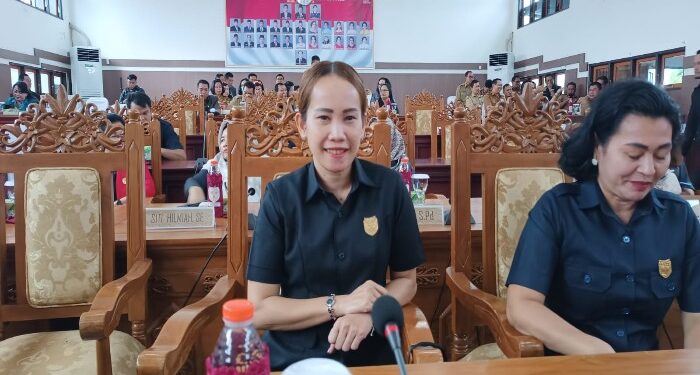 FOTO: MATAKALTENG - Anggota DPRD Kabupaten Gumas, Nomi Aprilia.