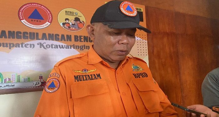 Foto: MATAKALTENG - Kepala Pelaksana BPBD Kotim, Multazam.