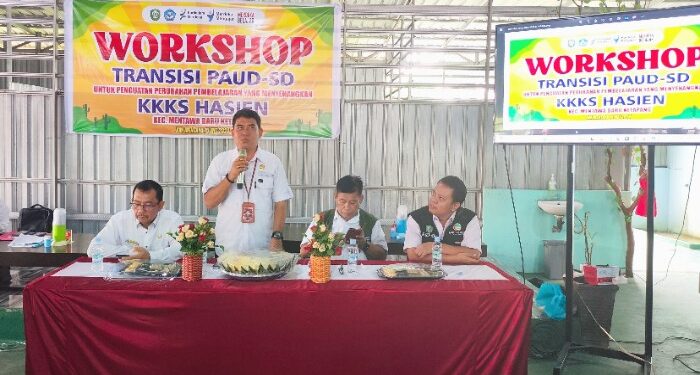 Foto: DIAN/MATA KALTENG - Workshop transisi PAUD-SD untuk penguatan perubahan pembelajaran yang menyenangkan, 15 Mei 2024.