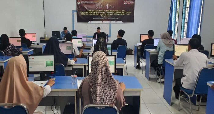 FOTO: IST/MATA KALTENG - Tes tertulis PPS Kotim, 15 Mei 2024.