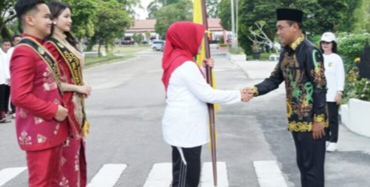 Pelepasan perserta FBIM kontingen Kota Palangka Raya